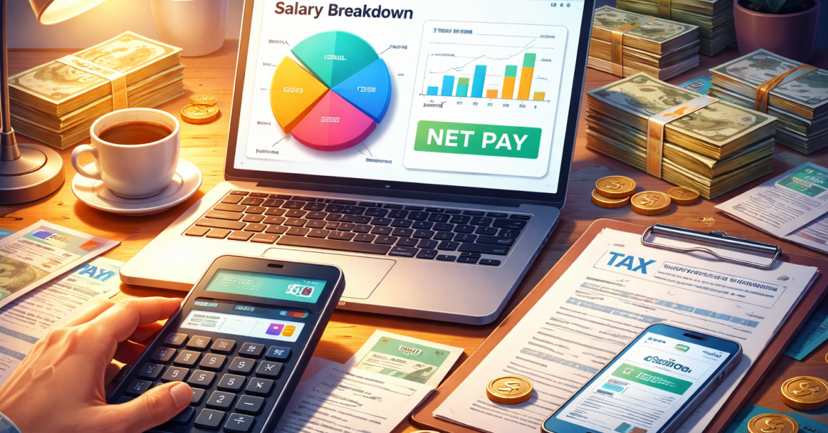 Salary Breakdown Simplified: Calculate Taxes & Take-Home Pay Instantly ...