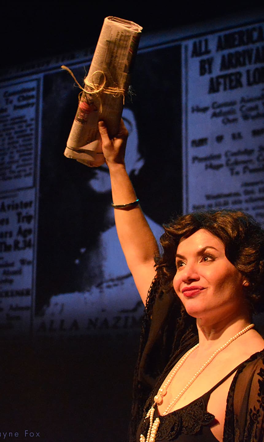 Salomé Silent Screen Star and Stanislavsky Student Shines in Stellar Solo  Show - Hollywood Progressive