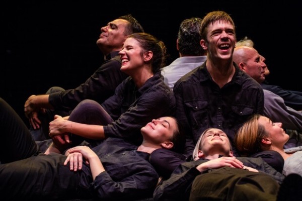 Pierre Adeli, Kaili Hollister, Mela Green, Tess Vidal, Nathan Woodworth, Andrea Monte Warren and Luis Quintana, photo by Ashley Randall