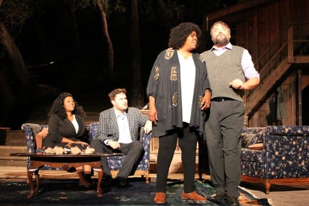 Constance Jewell Lopez, Steven C. Fisher, Earnestine Phillips, Christopher W. Jones Photo by Kim Cameron