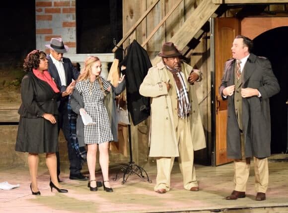 Constance Jewell Lopez, Max Lawrence, Judy Durkin, Gerald C, Rivers and Christopher W. Jones Photo by Ian Flanders