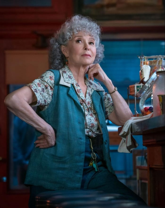 Rita Mareno won an Oscar for her portrayal of Anita in the 1961 version of "West Side Story." In Steven Speilberg's film, she returns as an executive producer and a new character, Valentina.