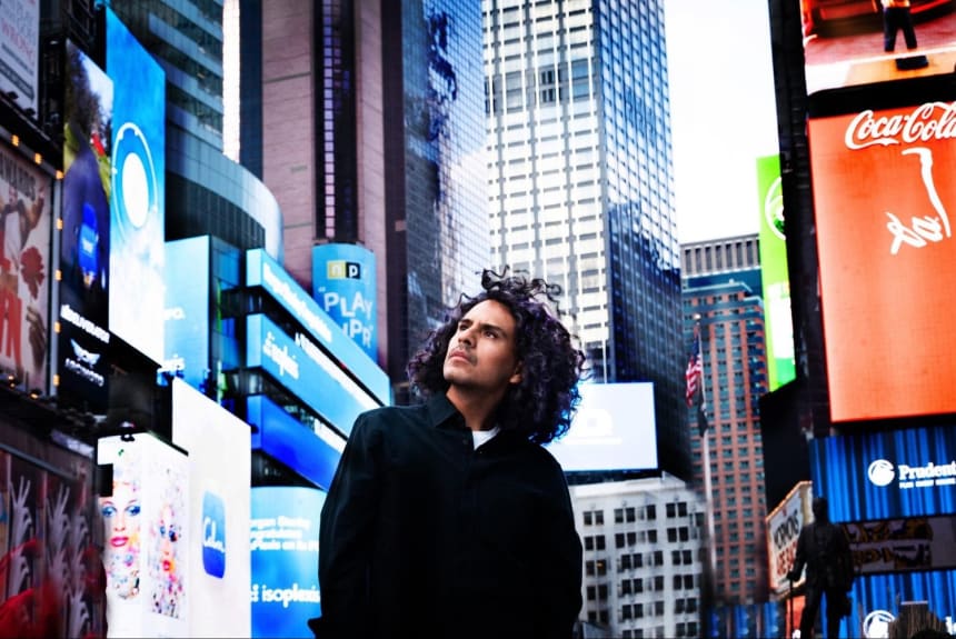 For Reza Salazar, starring on Broadway is a dream come true. But it’s also an opportunity to represent the voiceless, he said, referring to incarcerated people. His character, Rafael, is a formerly incarcerated Latino who falls in love while cooking for a food truck. Photo by Mariela Murdocco