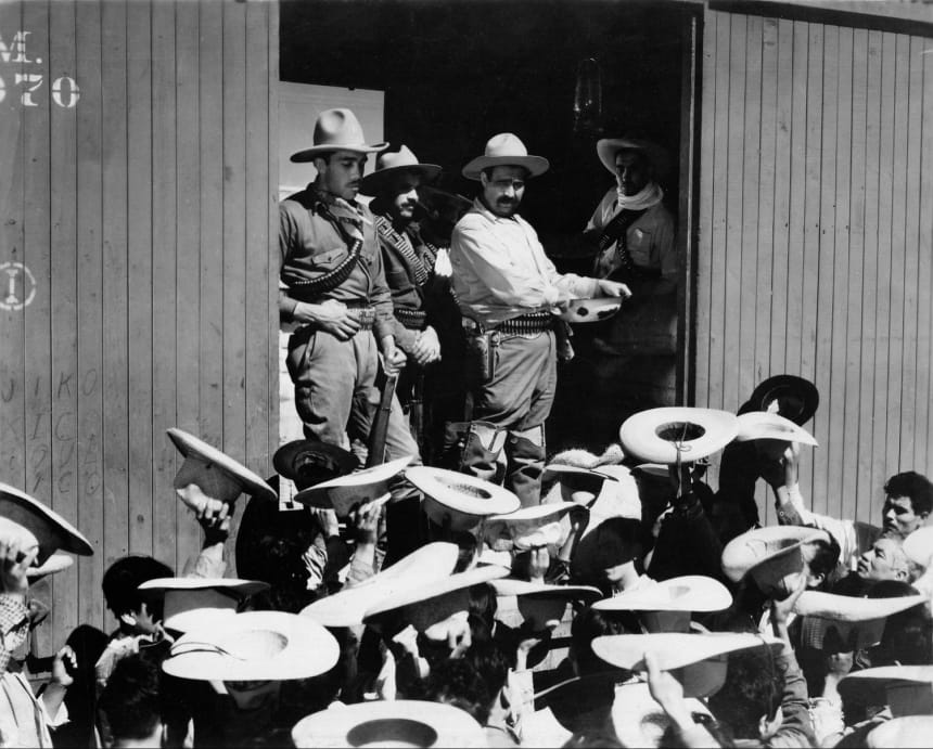 “Vámonos con Pancho Villa” (1936) directed by Fernando de Fuentes. Photo Cinematográfica Latino Americana via Alamy