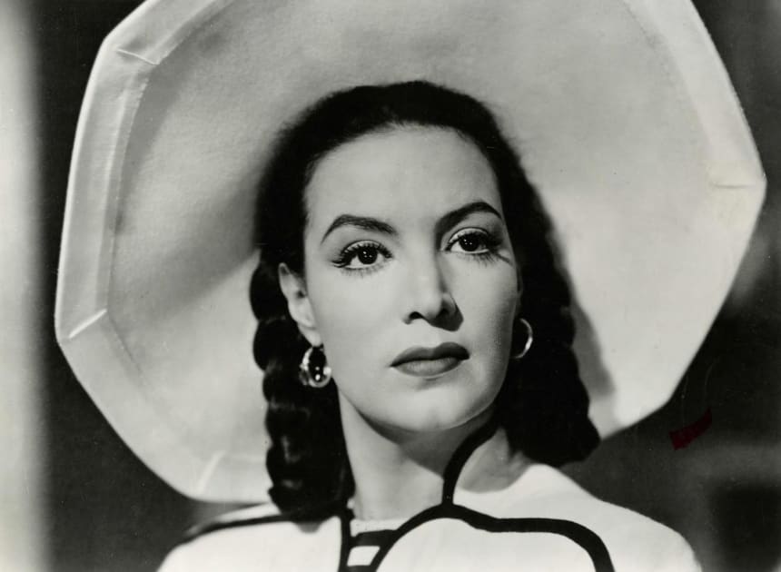 Mexican Actress María Félix, the star of “Enamorada” in the movie “Doña Diabla” (1949). Photo via Alamy.