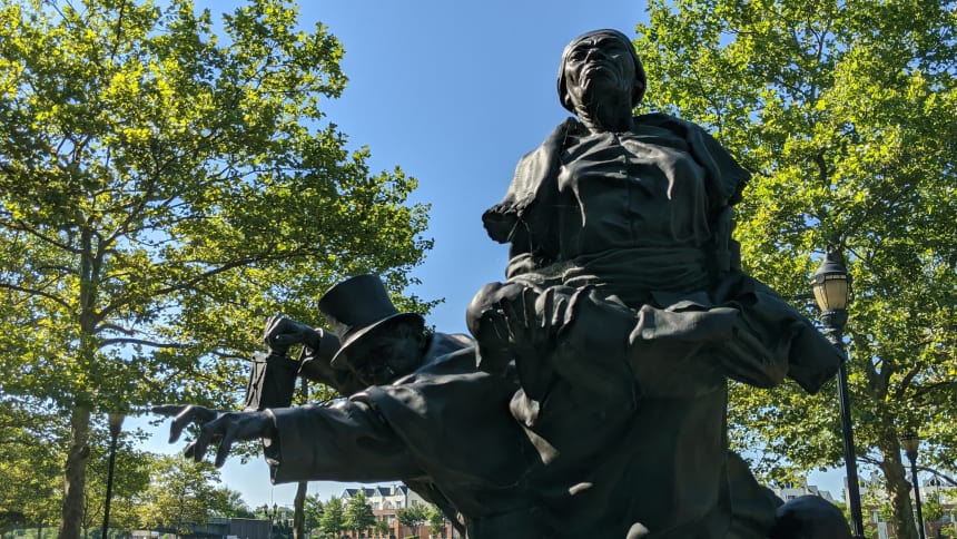 Thomas Garrett and Harriet Tubman worked together to help slaves escape from plantations in the Eastern Shore of Maryland. Garrett and other abolitionists organized an "underground railroad" of safe houses where runaway slaves could hide during their long journey north.