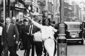 Dionne Warwick in London in 1964. People were playing her music at home, but her career first took off in Europe.