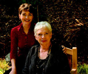 ‘The Guernsey Literary and Potato Peel Pie Society’ authors, Annie Barrows (on right) and Mary Ann Shaffer.