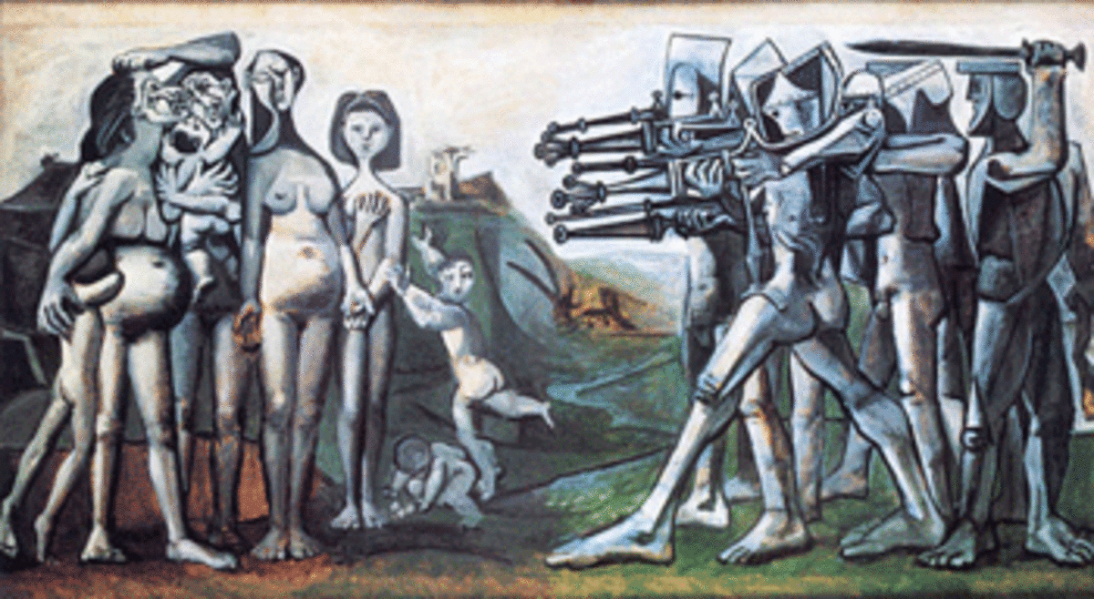 Picasso: "Massacre in Korea"