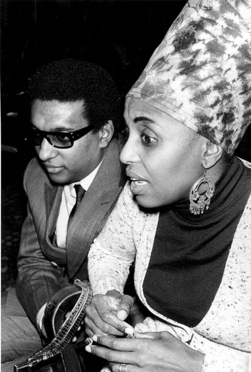 Stokely Carmichael and Miriam Makeba