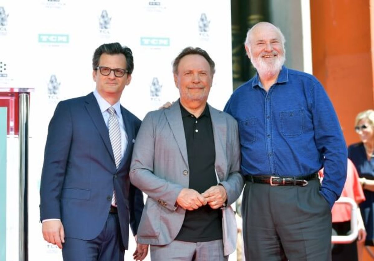 Ben Mankiewicz, Billy Crystal and Rob Reiner