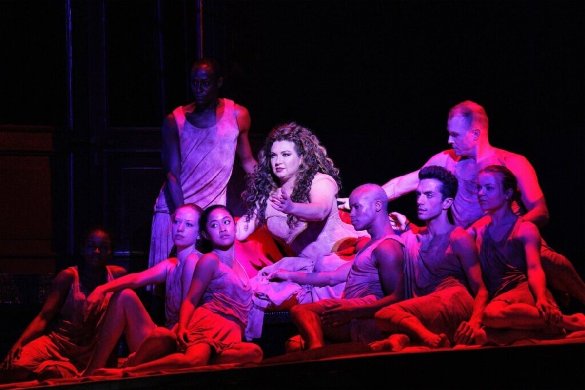 Sara Jakubiak as Elisabeth in LA Opera's 2021 production of "Tannhauser" (Photos: Cory Weaver/LA Opera)