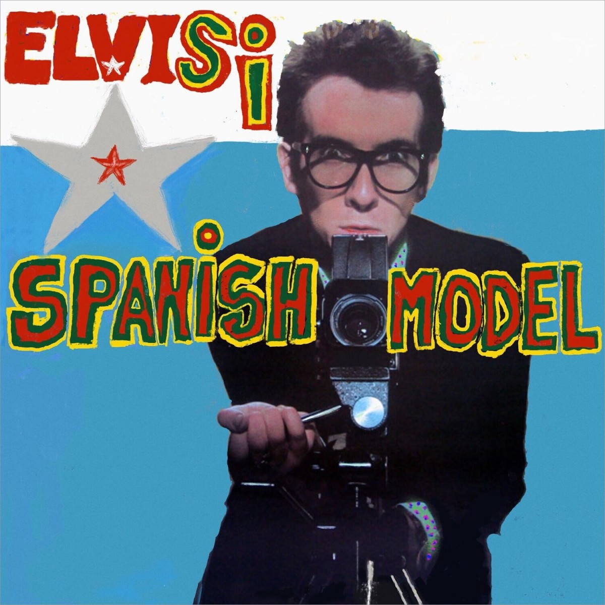 Elvis Costello's new album cover revamps the original 1978 design.