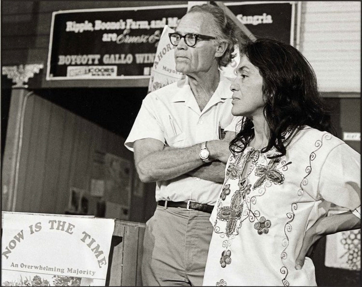 Fred Ross and Dolores Huerta