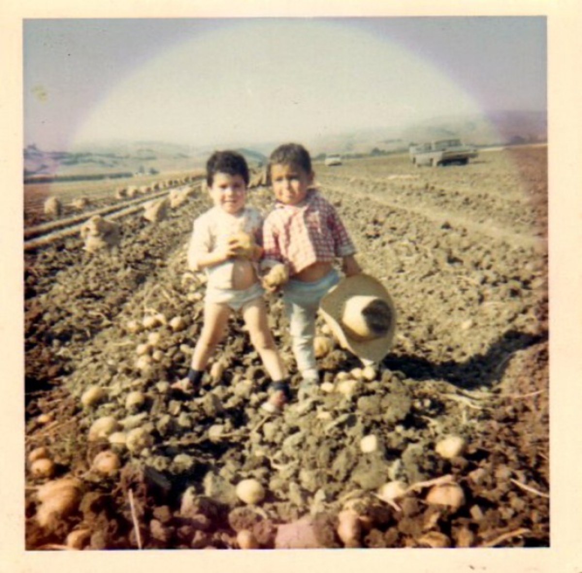 Jaime Cortez and his sister Erma, in San Juan Bautista, CA. in 1968. Photo courtesy of Jaime Cortez