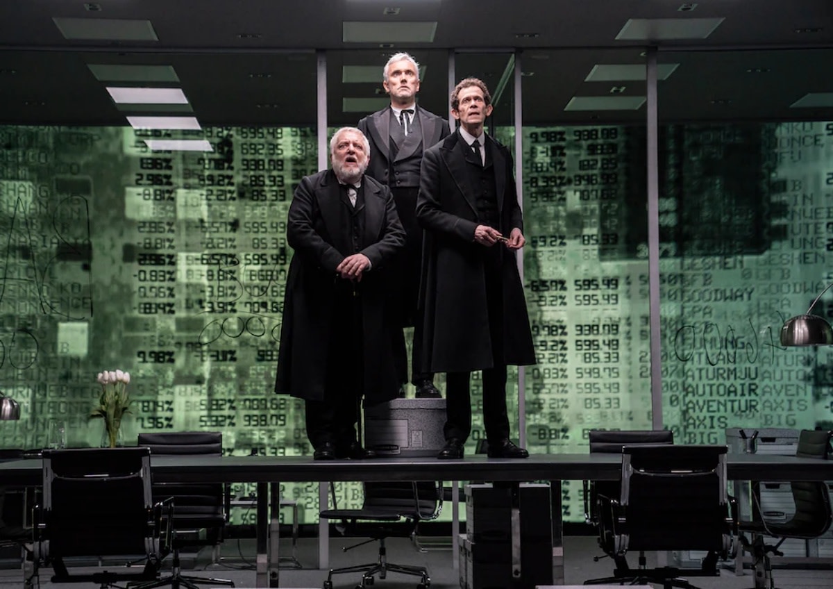 Simon Russell Beale, Ben Miles and Adam Godley in “The Lehman Trilogy”