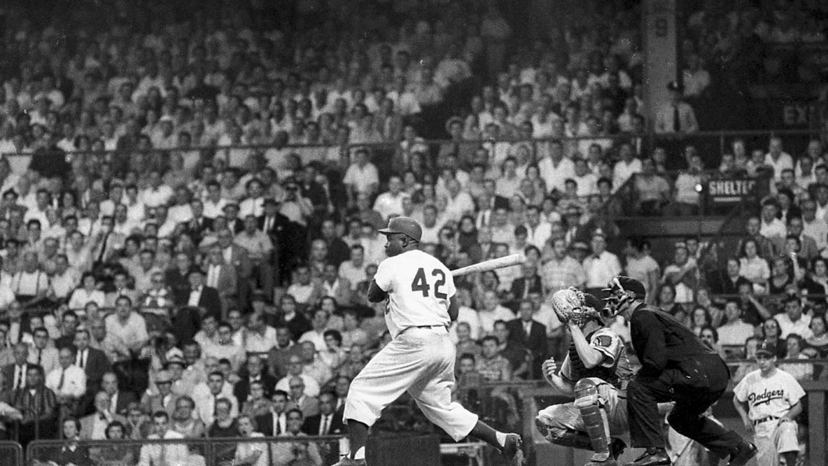 FOX Sports: MLB on X: 75 years ago today, Jackie Robinson became