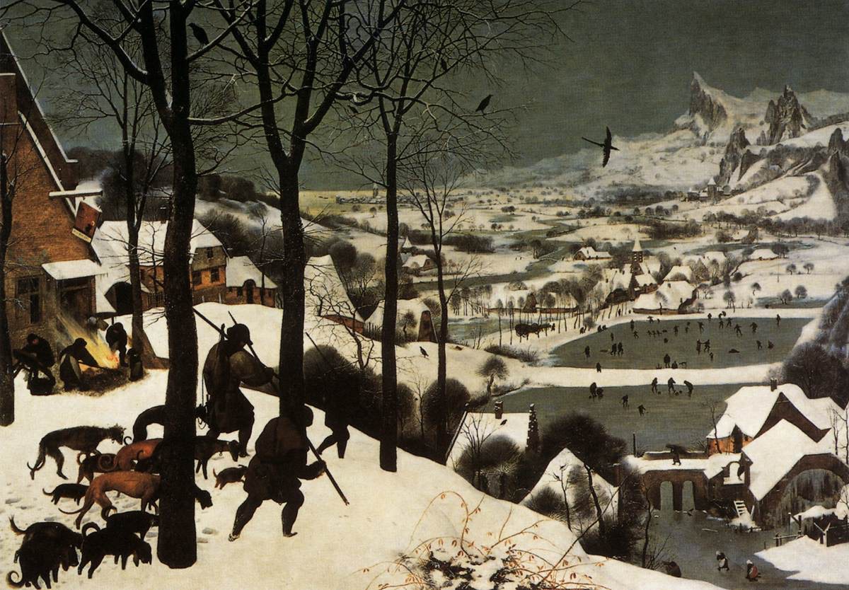 Hunters in Snow 1200